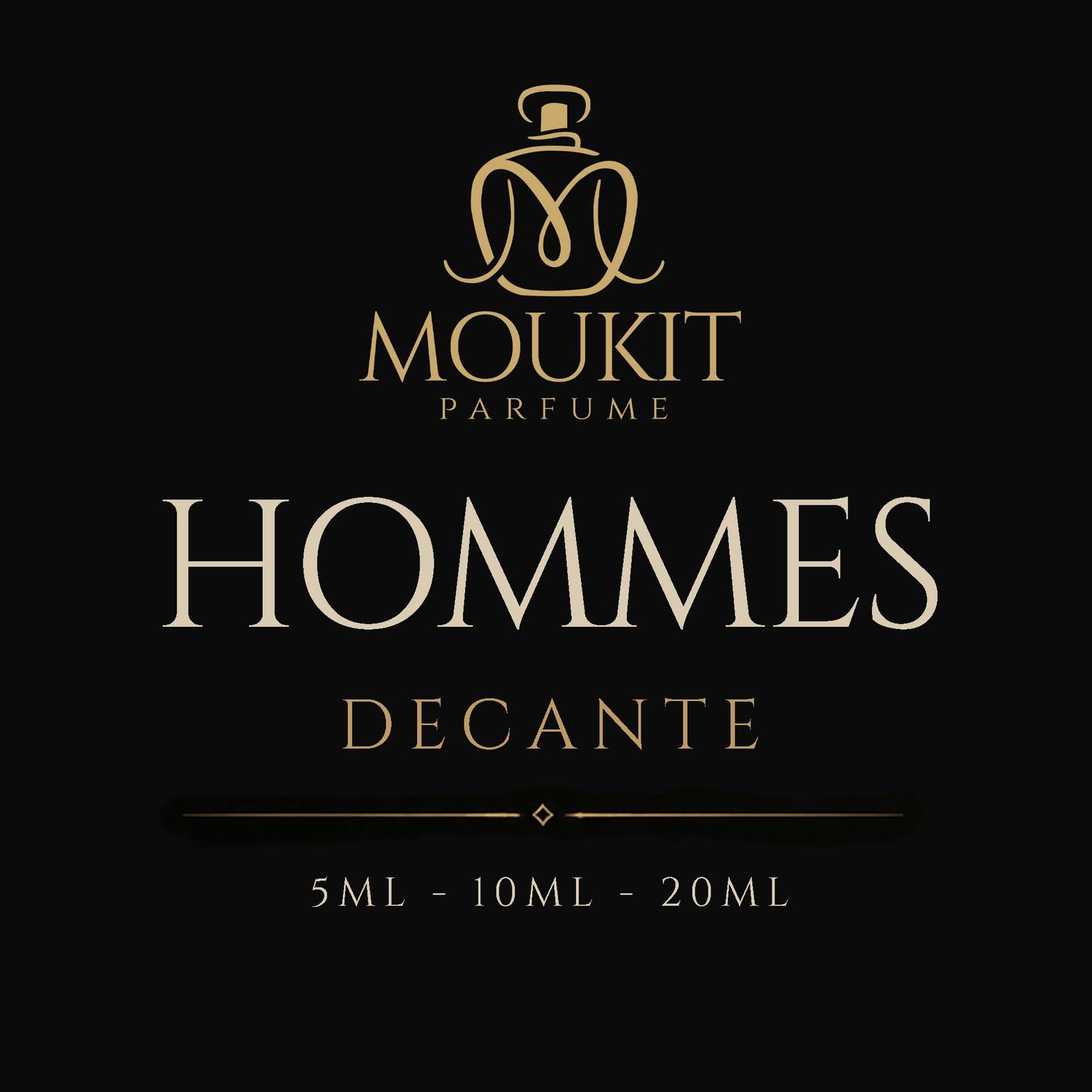HOMMES DECANTE